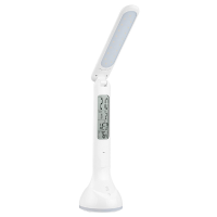 Loskii Hc 101 Usb Charging Touch Switch Foldable Thermometer Led Desk Lamp Calendar Alarm Clock
