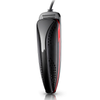 Loskii HT 30 110V US Plug Black Electronic Portable Dual Core Heating Fast Drying Retractable Shoes Boots Dryer