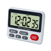 Loskii KC 18 Electronic Digital Kitchen Cooking Timer Magnetic Back Large LCD Display Kitchen Clock