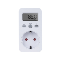 Loskii SH 130 16A 230V US EU Plug Digital Plug in Power Monitor Energy Meter Socket with LCD