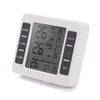Loskii SH 35 Digital Electronic Wireless Indoor/Outdoor Temperature Alarm Thermometer with 2 Sensors