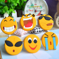 Lovely Cartoon Faces Smiling Fridge Magnet Magnetic Sticker Whiteboard Magnet Room Decor Paste
