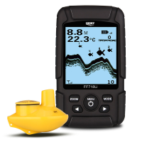 Lucky Ff718li W Waterproof Single Wireless Fish Finder Boat Beach Sea Fish Sonar