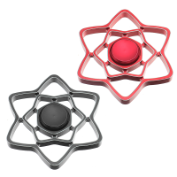 Lucky Star Shape Rotating Fidget Hand Spinner Adhd Autism Reduce Stress Focus Attention Toys