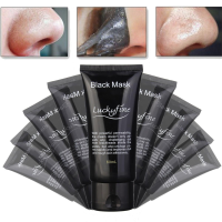 Luckyfine Deep Cleansing Blackhead Peel Off Removal Black Mask Smoothes Skin Purifying