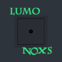 Lumo Noxs Creative Luminous Switch Sticker Removable Glow In The Dark Wall Decal Home Decor