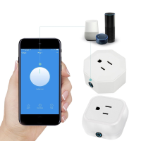 Lustreon 10a Voice Control Wifi Smart Us Plug Timer Socket Works With Amazon Alexa Ac100 240v