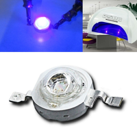 Lustreon 3w Uv Purple Led Cob Bead Light High Power Ultraviolet Diy Lamp Chip
