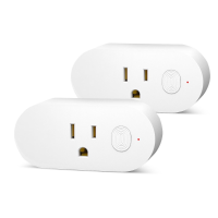 Lustreon Ac110 240v 16a Us Plug Smart Wifi Socket With Energy Monitoring Supported Alexa Voice Google Home