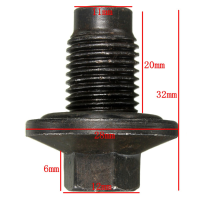 M14x1.5Mm Oil Drain Sump Plug Screw For Ford Fusion Focus Fiesta