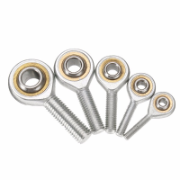 M5 M12 Left Thread Male Joint Rod End Joint Bearing Bronze Liner Performance Rod End