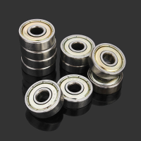 Machifit 10pcs 626zz 6x19x6mm Steel Sealed Shielded Deep Groove Ball Bearings