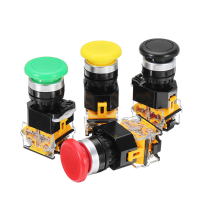 Machifit LA38 11M Momentary Push Button Switch 24 500V Waterproof Switch