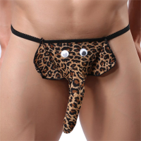 Male Sexy Animal Elephant Long Nose T Back Intimate Underwear