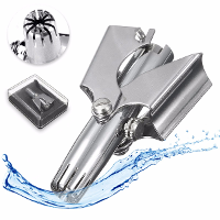 Manual Nose Face Ear Hair Trimmer Removal Cutting Clipper Stainless Steel