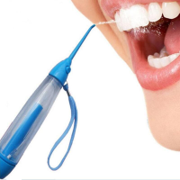 Manual Oral Irrigator Dental Flossing Gum Massage Food Grade Abs