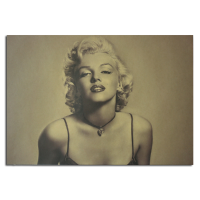 Marilyn Monroe Poster Kraft Paper Wall Poster Diy Wall Art 21 Inch X 14 Inch