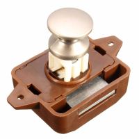 Matcc Push Button Cabinet Latch Lock For Motor Home Cupboard Caravan
