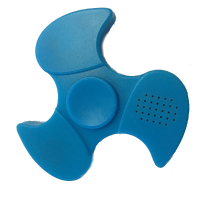 Mateminco Chargeable Led Light Hand Spinner Anti Stress Bluetooth Speaker Finger Gyro