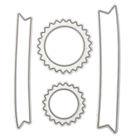 Medal Badge Pattern Set Scrapbooking Diy Album Card Paper Diary Craft Maker Metal Cutting Die