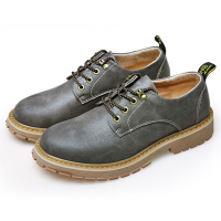 Men Breathable Leather Outdoor Climbing Oxfords Shoes