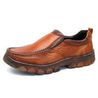 Men Comfy Casual Business Genuine Leather Oxfords