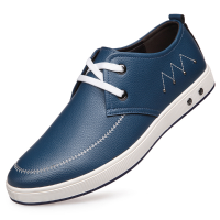 Men Lace Up Soft Leather Oxfords Soft Sole Formal Business Shoes