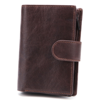 Men Passport Bag 9 Card Slots Photo Holder Business Wallet
