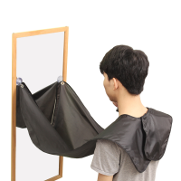 Men's Beard Trimming Shaving Catcher Pongee Waterproof Robes Whiskers Cape Cloth Suction Cups
