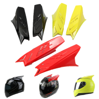 Men's Motorcycle Helmet Horns Aaccessorie.S Yellow Red Black With Scotch Tapes