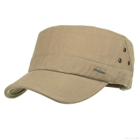 Men Summer Sunshade Cotton Breathable Military Cap