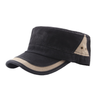 Men Summer Washed Cotton Sunscreen Flat Hat