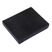 Men Women Black Cardboard Wallet Box For Short Wallet