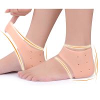 Men Women Silica Gel Heel Protector Elasticity Breathable Heel Pain Remover Full Foot Care