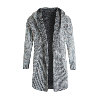 Mens Classic Design Simple Fashion Puzzles Cardigan Sweater Thick Warm Sweater