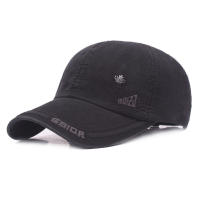 Mens Letter Embroidery Cotton Baseball Cap Outdoor Sports Visor Snapback Caps Adjustable