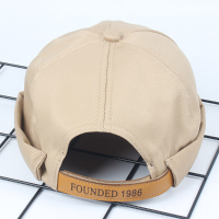 Mens Solid Cotton Leisure Newsboy Caps