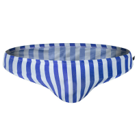 Mens Striped Printing Summer Swimming Quick Drying Beach Bikini Trunks