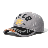 Mens Women Embroidery Letter Denim Baseball Cap Outdoor Sport Adjustable Snapback Visor Hats