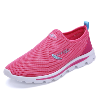 Mesh Breathable Slip On Casual Athletic Shoes