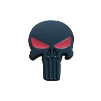 Metal Skull Sticker Skull Totem Car Decoration Sticker