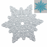 Metal Snowflake Christmas Cutting Dies Diy Scrapbooking Album Paper Card Decor