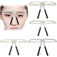 Metal Tattoo Eyebrow Shaping Stencil Ruler Caliper Measure Tool Microblading Brow Template