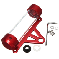 Metal Tax Disc Tube Holder For Motorbike Scooter Motorcycle Waterproof