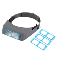 Mg81007 B 1.5X 2x 2.5X 3.5X Hands Free Magnifier Magnifying Glass For Operation Handicraft Jewelry