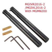 Mgivr2016 2/mgivl2016 2 Grooving Cut Off Tool Holder With 2pcs Mgmn200 Insert