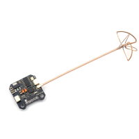 Micro 20x20mm Vtx Osd V1 40ch 5.8G 25mw 200mw Mini Fpv Transmitter Integrated Osd Rhcp For F3