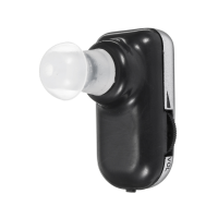 Micro Plus Sound Amplifier Mini Ear Hearing Aid Aids Adjustable Tone Battery