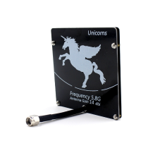 Miko 5.8G 14dbi Flat Panel Plated Fpv Rx Antenna Sma/rp Sma For Receiver Fpv Rc Drone