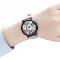 Miler Fashion Casual Retro Style Student Women Quartz Wrist Watch